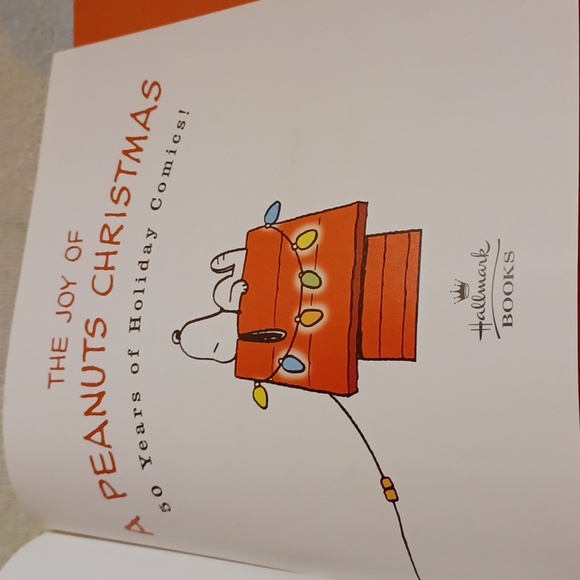 The Joy Of A Peanuts Christmas Book, 50 Years Of Comics, Hallmark, 2000 - Picture 2 of 11